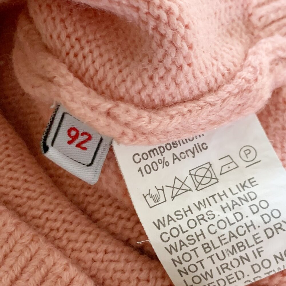Knit Floral Cardigan • 92 (3 Years) - Picture 3 of 3